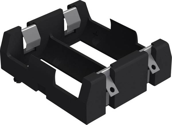 Keystone Electronics 1102 Batteriholder 2 18350 Loddetilslutning (L x B x H) 49 x 40 x 15 mm