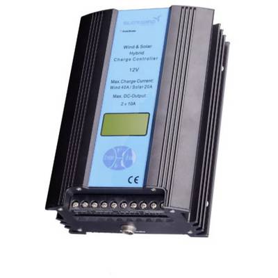 Silentwind Hybrid Boost 12V Solcelle-opladningsregulator PWM 12 V 60 A