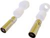 BKL Electronic 0403510 Coax stikforbindelsessæt Tilslutninger: Koaksialstik IEC., Coax-bøsning IEC Kabeldiameter: 9.50 mm 1 Set