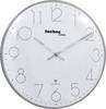 Techno Line WT 8235 chrom-optik Radio Vægur 35 cm x 350 mm x 350 mm x 25 mm x 25 mm Krom Forbindelse til Internettet