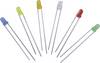 TRU COMPONENTS LED-3-BLINK-BLAU-500 LED med ledninger Blå Rund 3 mm 500 mcd 60 ° 20 mA