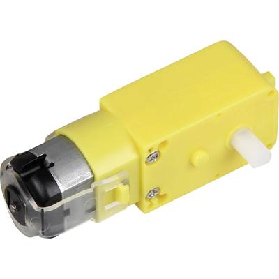 Joy-it com-Motor01 Gearmotor Gul, Sort Passer til (single-board computer) Arduino, Banana Pi, Cubieboard, Raspberry Pi®,