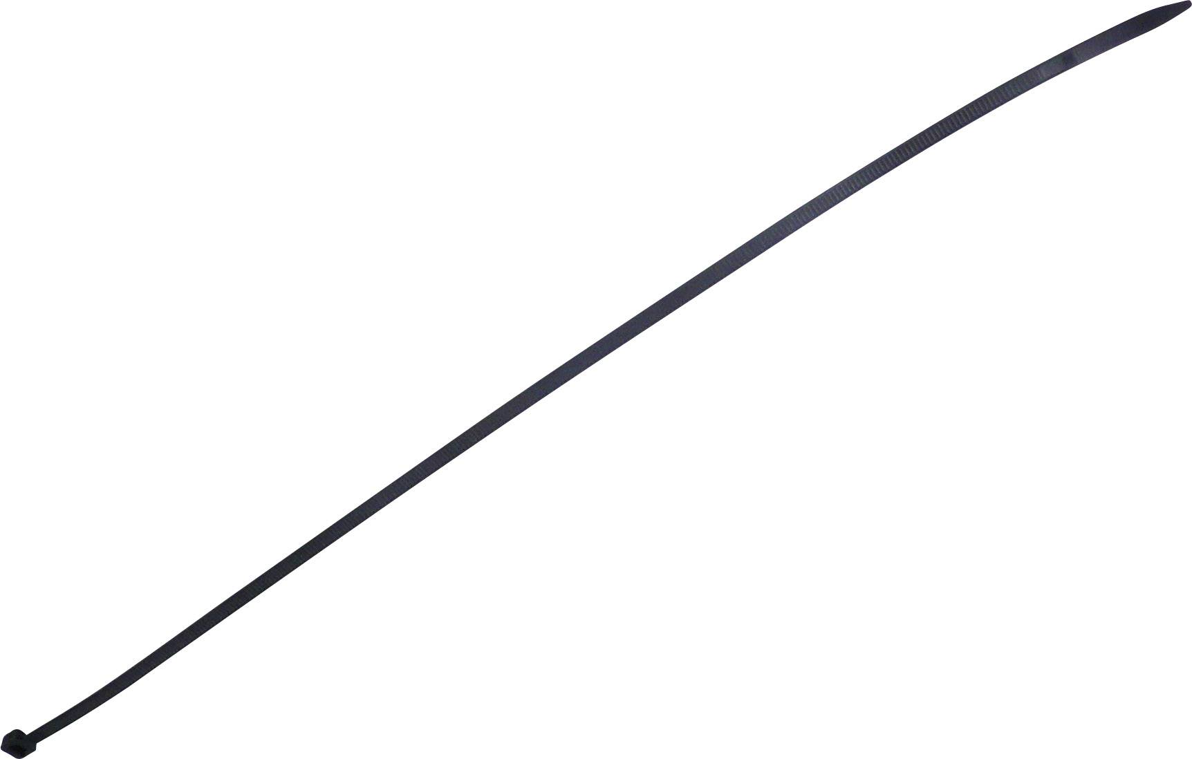 TRU COMPONENTS Kabelbinder 300 Mm – Nachleuchtend Gelb, 100 Stück, Perfekt Für Ordnung & Sicherheit