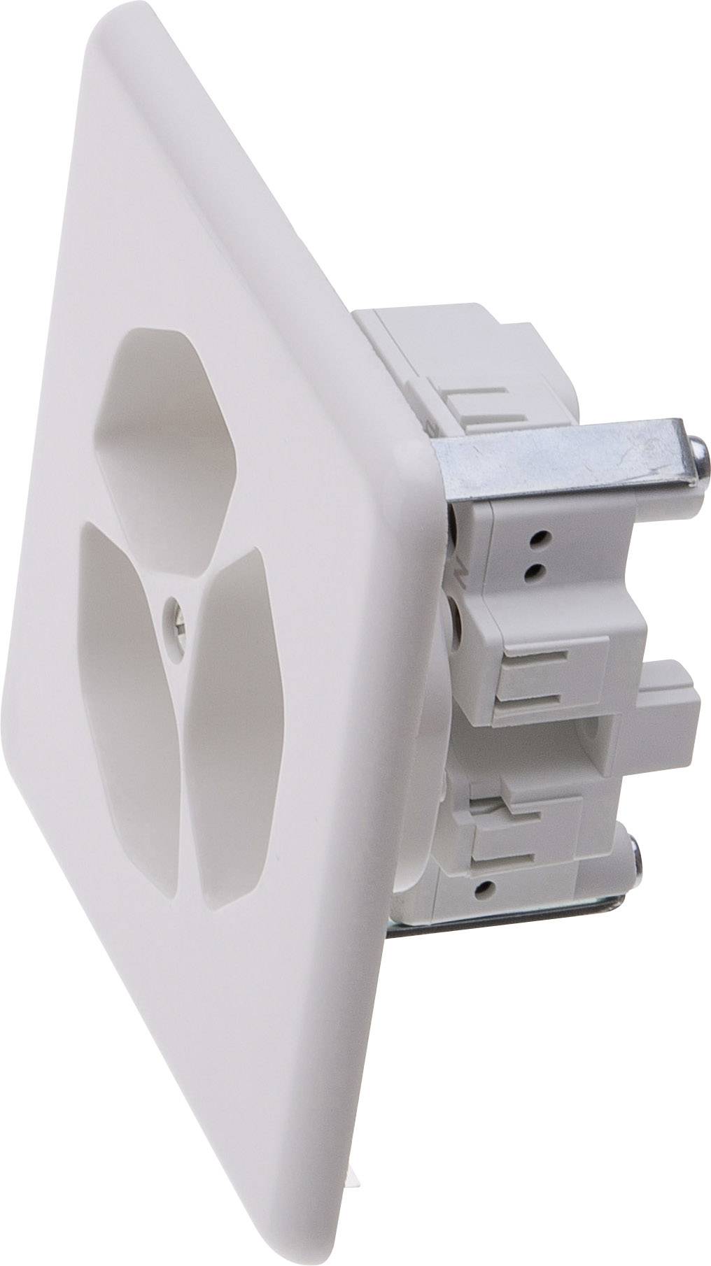 MICA 3x Indsats Trippel-stikdåse Mica Hvid 106295 1 stk