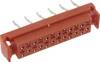 TRU COMPONENTS 1589865 Tilslutningskabinet-printplade Micro-MaTch Samlet antal poler 16 Rastermål: 2.54 mm 1 stk