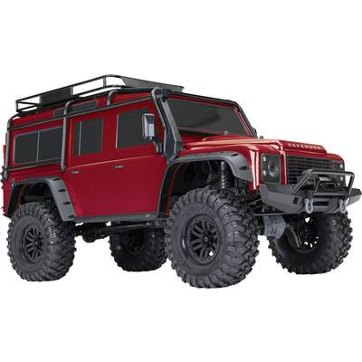 Traxxas Landrover Defender Brushed RC-modelbil Elektronik Crawler Firehjulstræk (4WD) RtR 2,4 GHz