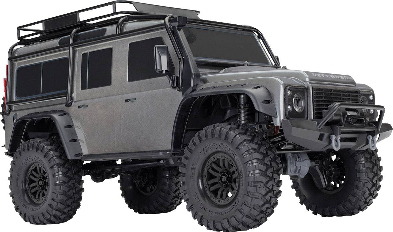 Traxxas Landrover Defender Brushed RC-modelbil Elektronik Crawler Firehjulstræk (4WD) RtR 2,4 GHz