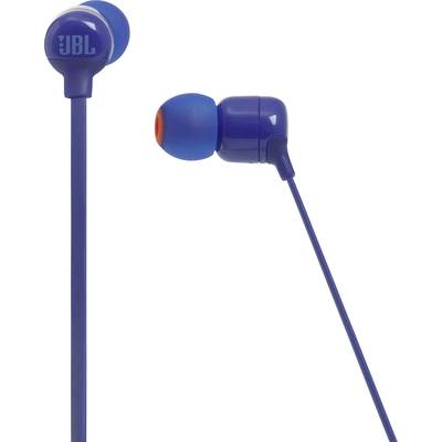 JBL T110BT   In Ear hovedtelefoner Bluetooth®  Blå   