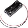 MPD BH2AAAW Batteriholder 2 R03 (AAA) Kabel (L x B x H) 51 x 25 x 13 mm