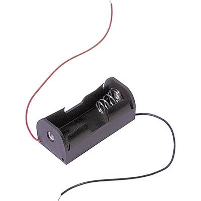 MPD BHCW Batteriholder 1 R14 (C) Kabel (L x B x H) 61 x 29 x 25 mm