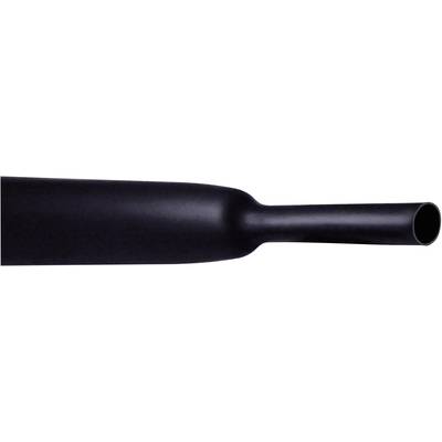 CellPack 145128 Krympeslange uden lim Sort 19.10 mm 9.50 mm Krympningshastighed:2:1 1 m