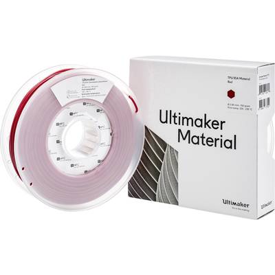 UltiMaker TPU - M0369 Red 750 - 215194 Filament TPU semifleksibel 2.85 mm 750 g Rød 1 stk
