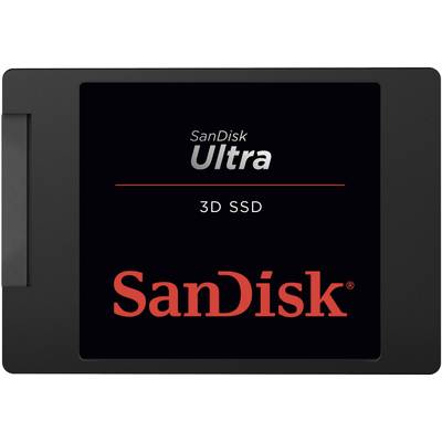 SanDisk Ultra® 3D 250 GB Intern SSD-harddisk 2.5" SATA 6 Gb/s Retail SDSSDH3-250G-G25