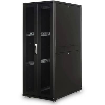 Digitus DN-19 SRV-42U-8/12B 19 tommer serverskab (B x H x T) 800 x 2000 x 1200 mm 42 U Sort (RAL 9005)