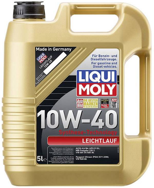 Liqui Moly LEICHTLAUF 10W-40 1310 Motorolie 5 l