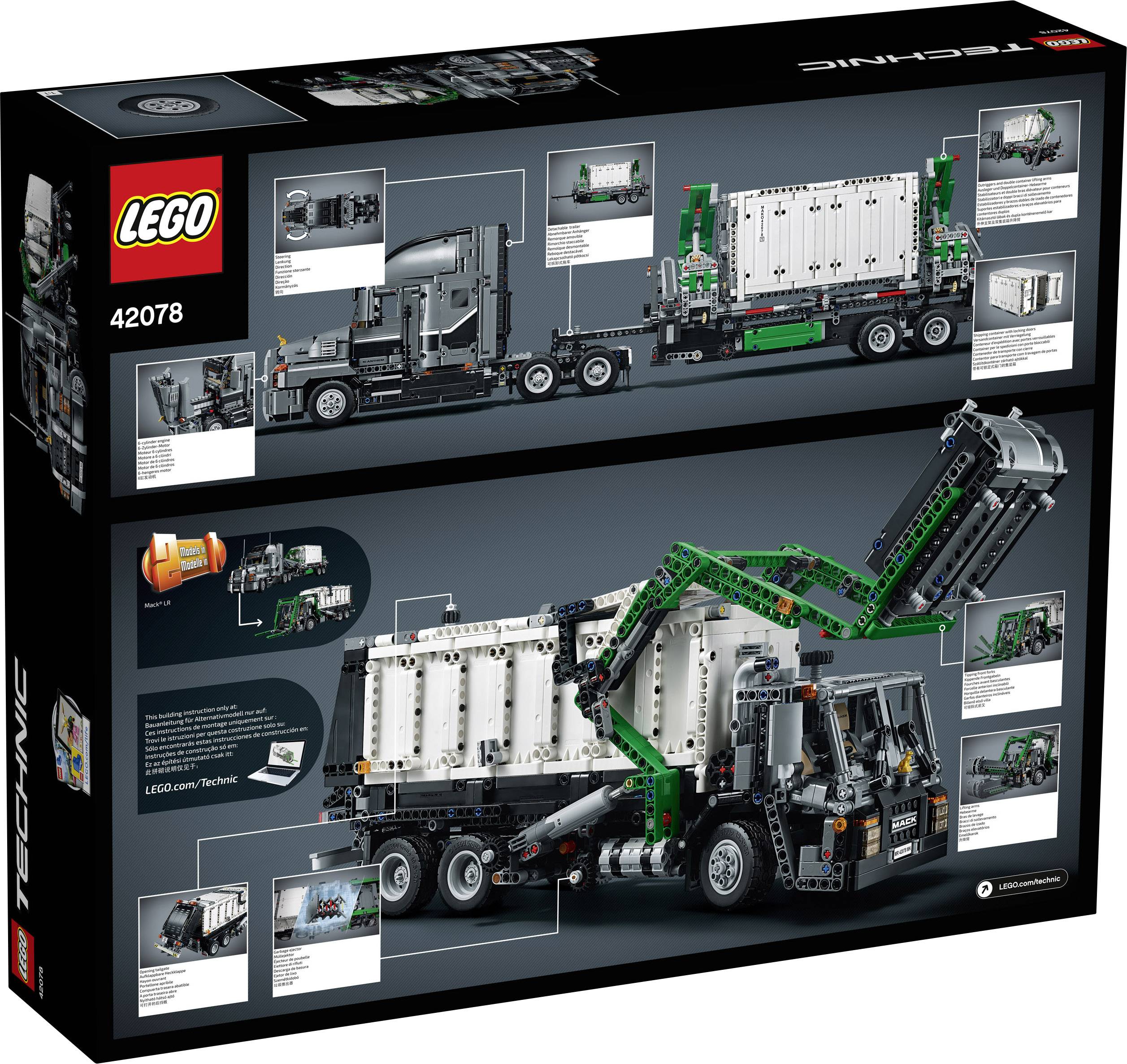 teenager Tilmeld 945 42078 LEGO® TECHNIC Mack® Anthem™ | Conradelektronik.dk