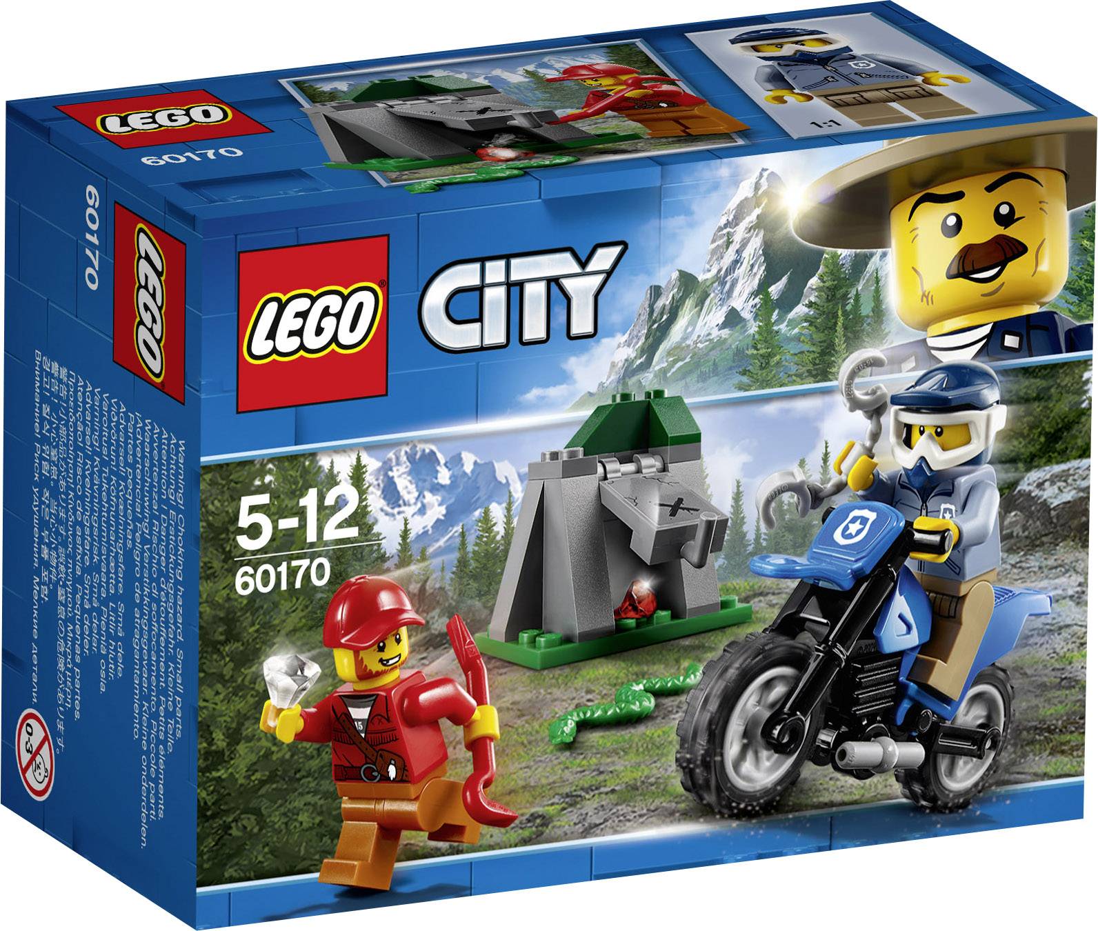 60170 LEGO® CITY Offroad forfølgelsesjagt Conradelektronik.dk
