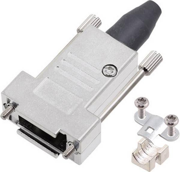 encitech DTSL09-RG-LJS-T-K 6560-0247-31 D-SUB-kabinet Poltal: 9 Helmetal 180 ° Sølv 1 stk