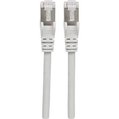 To kabelnet-ethernet-kabler med hvide RJ-45-stik placeret ved siden af hinanden, bruges til kablede netværksforbindelser.