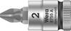 Wera 8755 A 05003354001 Krydskærv Pozidriv Topnøgle-bit-indsats PZ 2 1/4" (6,3 mm)