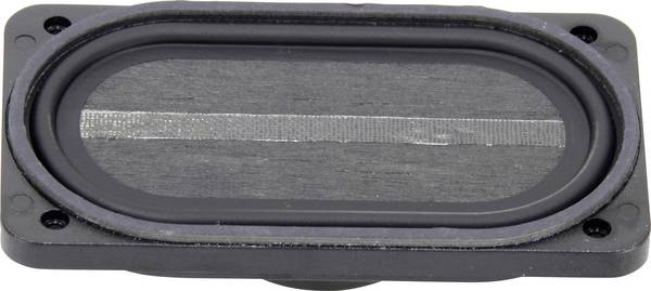 Visaton SC 5.9 FLX - 8 Ohm 5 tommer 9 cm Bredbånd højttaler-chassis 4 W 8 Ω  Oval, Træ-membran