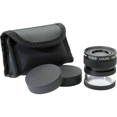 Ideal Tek M12102 Håndlup med måleskala Forstørrelsesfaktor: 10 x Linsestørrelse: (Ø) 19 mm