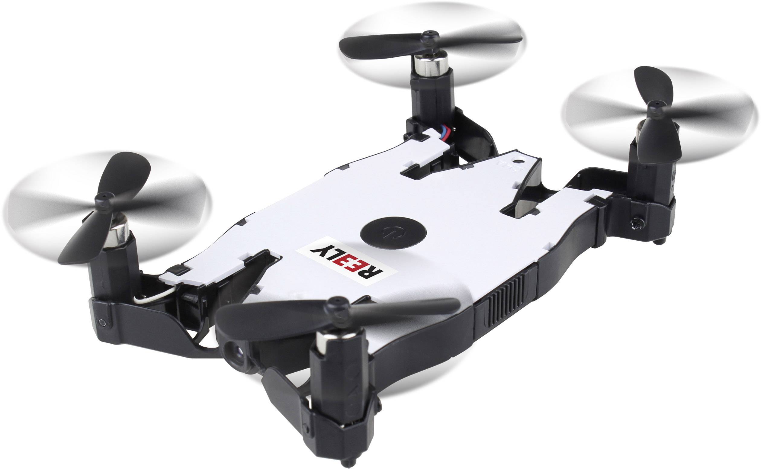 Reely Pocket Drone Quadrocopter RtF Begynder, Kamerafly