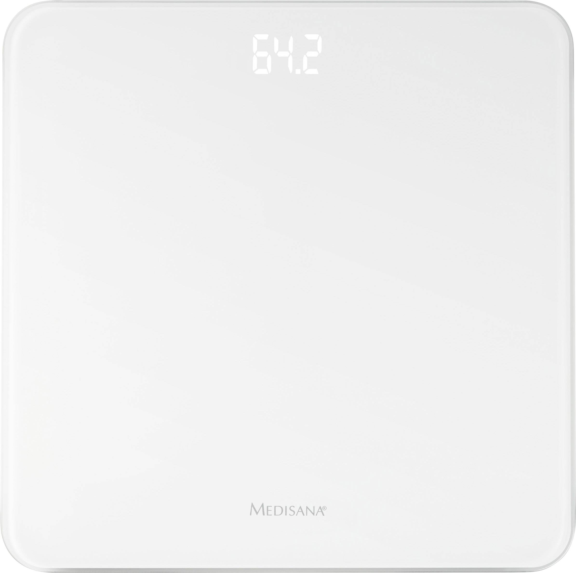 Medisana PS 435 Digital personvægt Vejeområde=180 kg Hvid