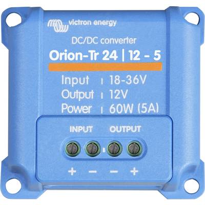 Victron Energy Orion-Tr 24/12-5 DC/DC-bilomformer 24 V/DC - 12.5 V/DC/7 A 60 W