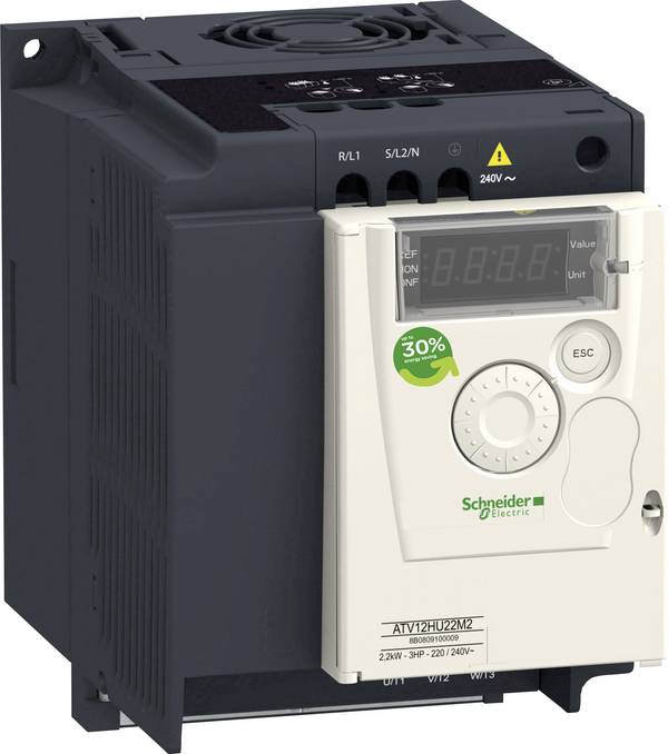 Schneider Electric Frekvensomformer ATV12HU15M2 1.5 kW