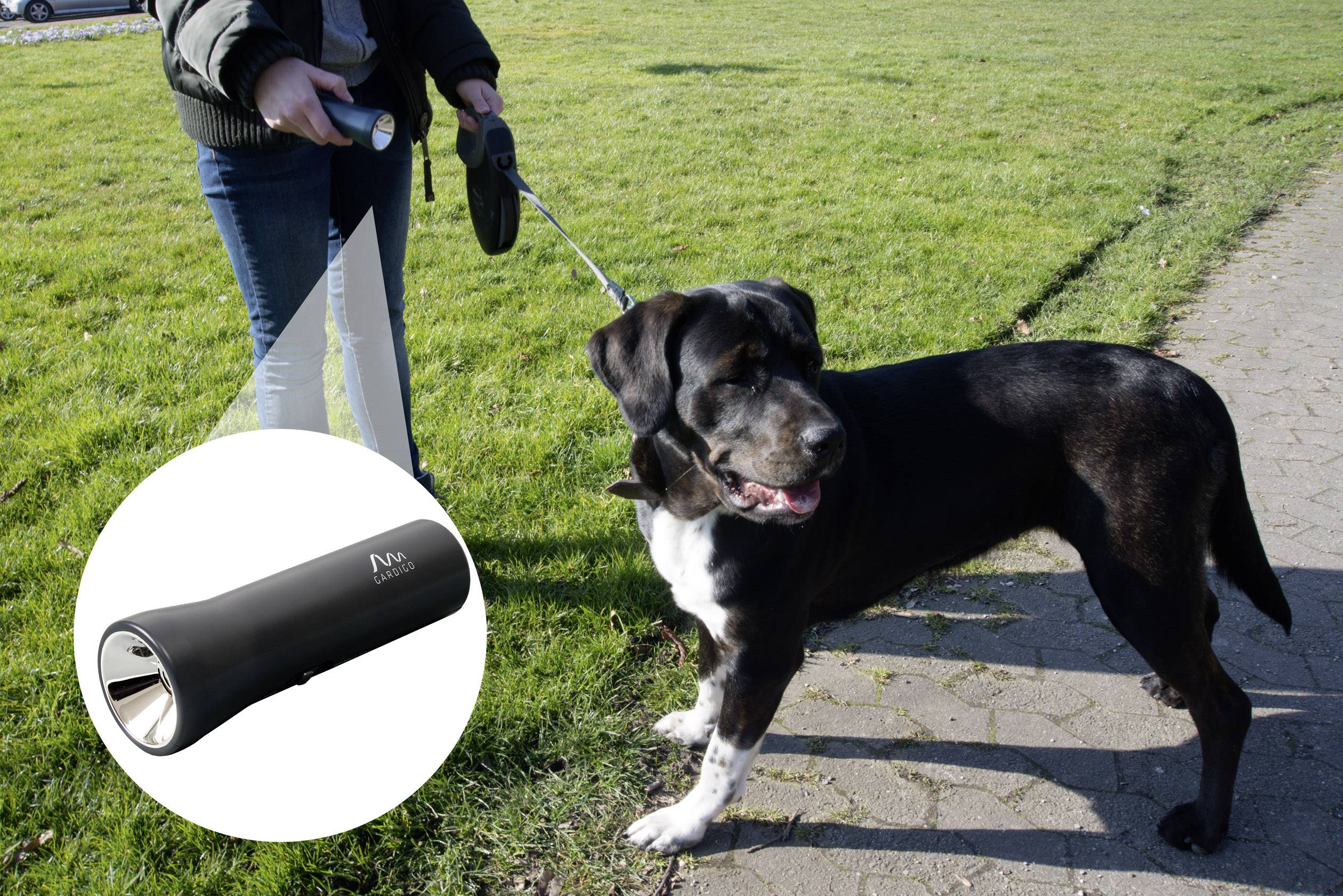 Gardigo Animal Trainer Dyreafskrækker Funktionstype Ultralyd, Blitzlys 1 stk-5