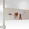 Manuflex LZ8276.7035 Værktøjsholder plade 350x1196 mm for Canto-tabel 1200mm RAL7035 lysegrå ledende (B x H) 740 mm x 1200 mm 1 stk