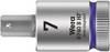 Wera 8740 B HF 05003037001 Udvendig sekskant Topnøgleindsats 7 mm 3/8" 7 mm 3/8" (10 mm)