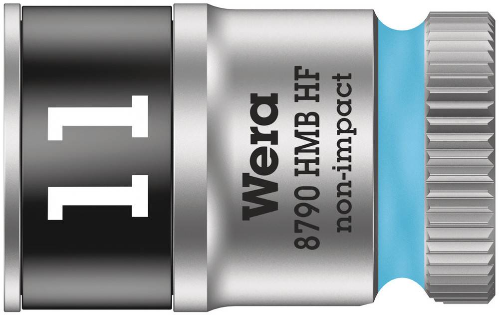 Wera 8790 HMB HF 05003745001 Udvendig sekskant Topnøgleindsats 11 mm 3/8" 3/8" (10 mm)