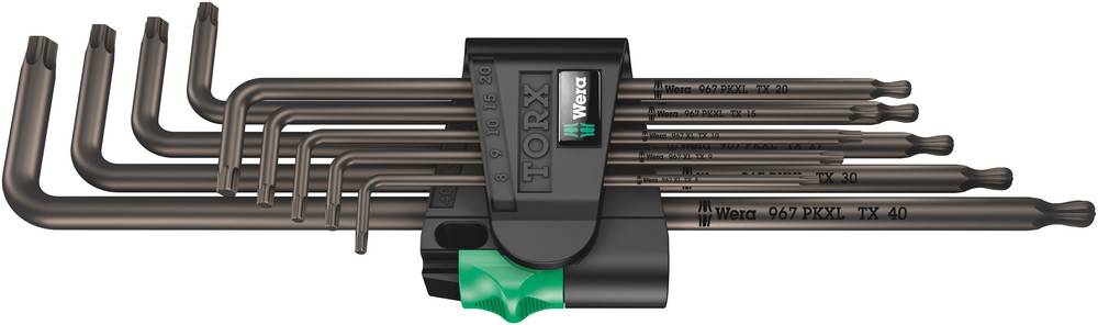 Wera 967 SPKXL TORX 15 – Chiave A Brugola Lunga Multicolore, Affidabile E Pratica