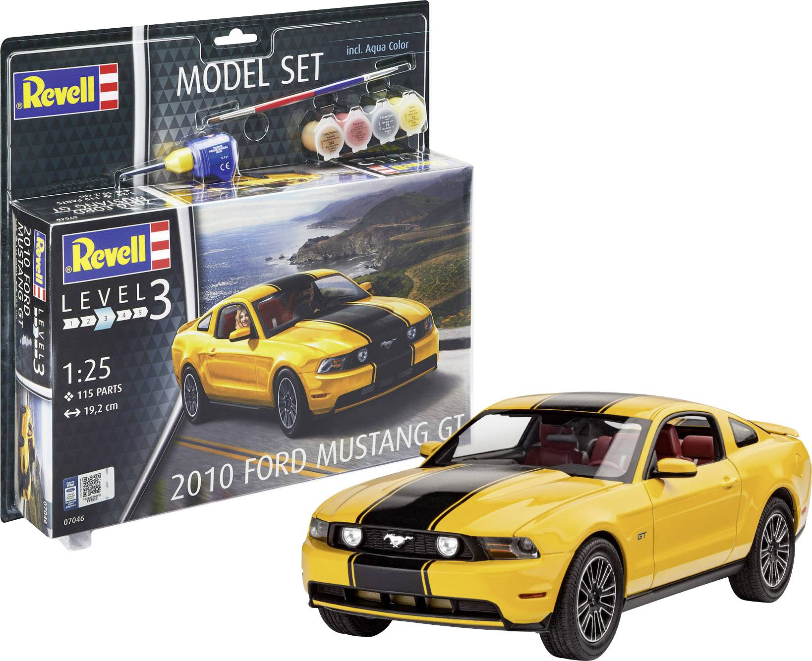 Revell 67046 2010 Ford Mustang GT Bilmodel byggesæt 1:25
