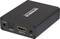 Sort converter med tilslutninger til optisk lydindgang, HDMI-udgang og venstre/højre-udgang. Mærket 'SPH20A Professional'.