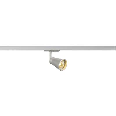 SLV 144204 Højvolt-skinnesystem-lampe GU10 Sølvgrå