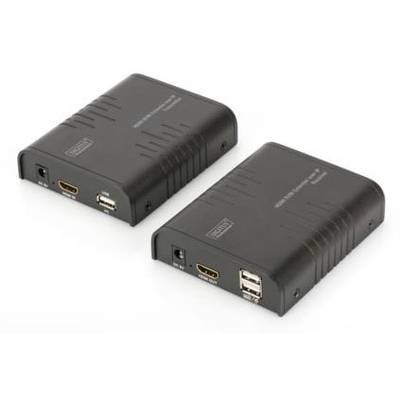 Digitus DS-55202 HDMI™, USB Extender (forlænger) via netværkskabel RJ45