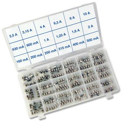 Püschel Feinsicherungen SORTI18TB SORTI18TB Finsikring (Ø x L) 5 mm x 20 mm Træg -T- Indhold 180 stk