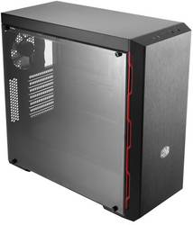 Master MasterBox MB600L Midi-tower PC-kabinet Sort, 1 forudinstalleret blæser , Egnet AIO vandkøling , Si | Conradelektronik.dk