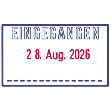 Stempel med påskriften 'Modtaget 28. aug. 2026'.