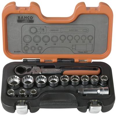 Bahco Topnøglesæt 14 dele S140T