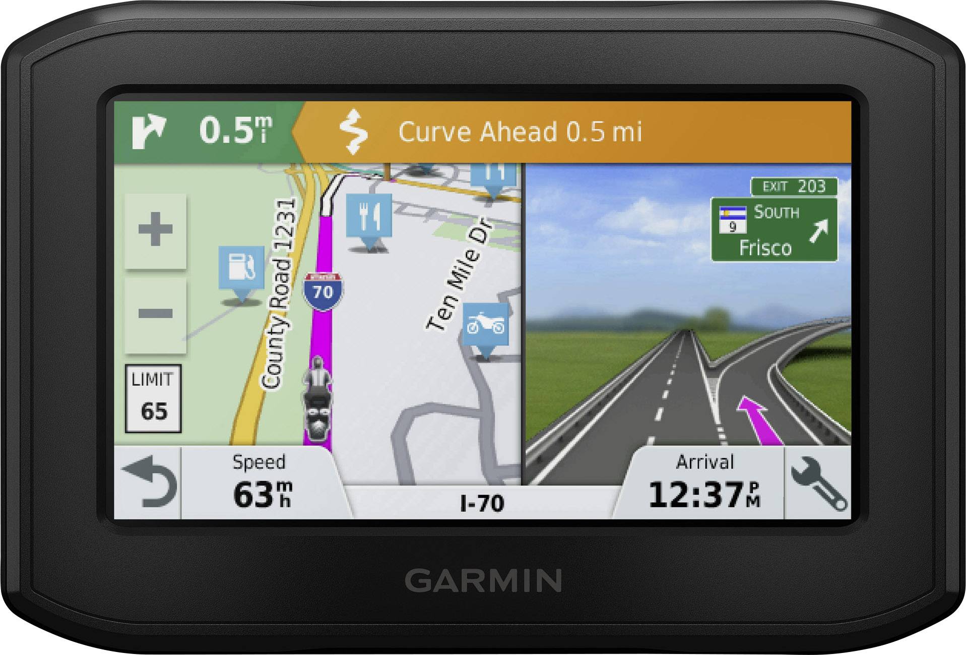 Motorcykel-GPS 4.3 tommer Garmin zumo LMT-S EU Europa | Conradelektronik.dk