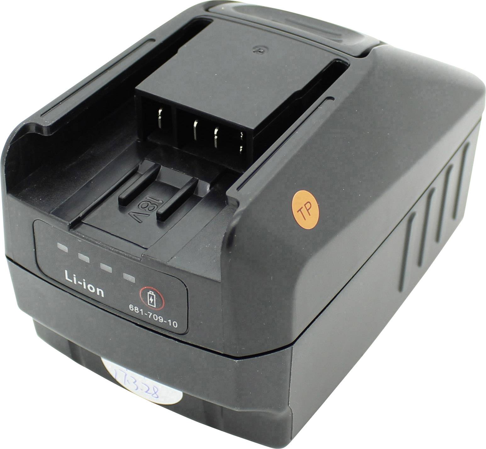 Beltrona FEI90607457 Værktøjsbatteri Erstatter original-batteri Fein ABS18 18 V 4000 mAh Litium