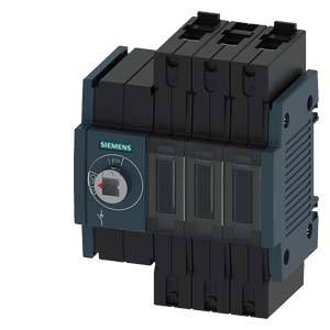 Elektrisk komponent med kontakt og Siemens-logo, egnet til industrielle anvendelser til strømregulering eller -afbrydelse.