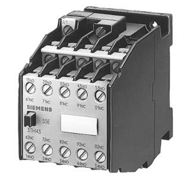 Siemens 3TH4364-4MF0 Hjælpekontakt  4 x brydekontakt, 6 lukker      Piece 1 stk