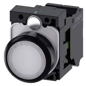 Siemens 3SU11020AB603BA0 3SU1102-0AB60-3BA0 Trykknap Tastende 1 stk-0