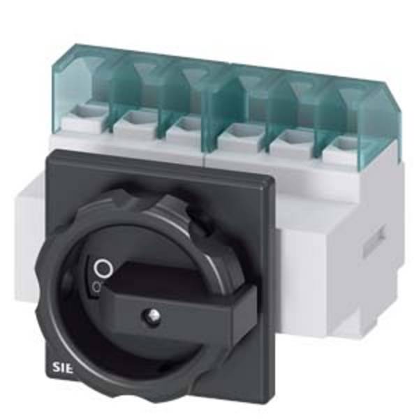 Lastdelekontakt Sort 6-polet 16 mm² 25 A 690 V/AC Siemens 3LD21033VK51