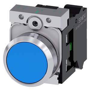 Siemens 3SU11500AB503BA0 3SU1150-0AB50-3BA0 Trykknap Tastende 1 stk Piece-0